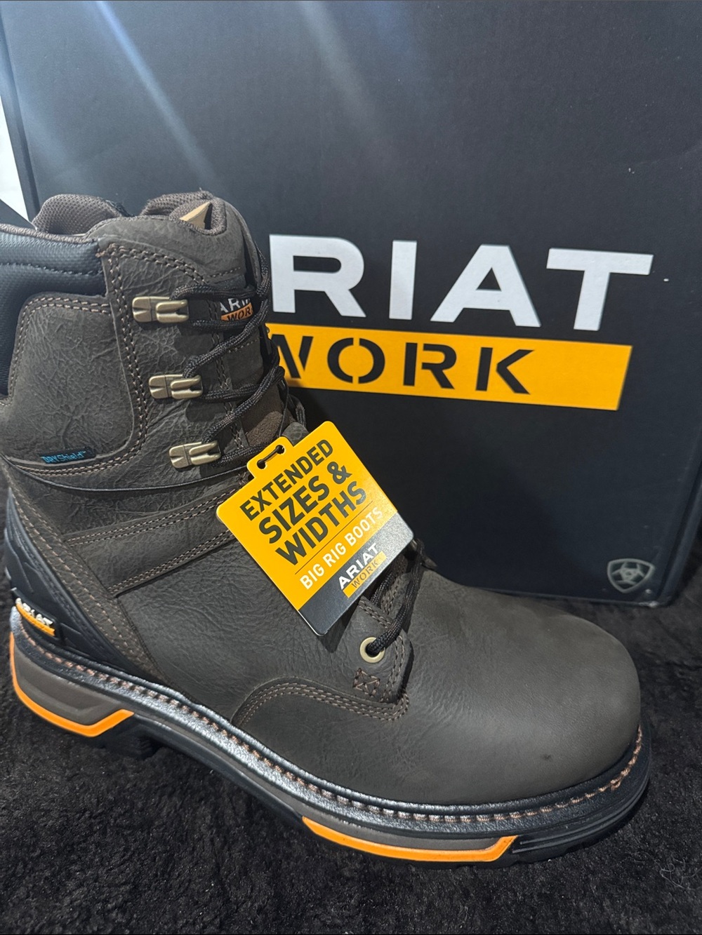 Ariat Big Rig 8" Waterproof Composite Toe Work Boot